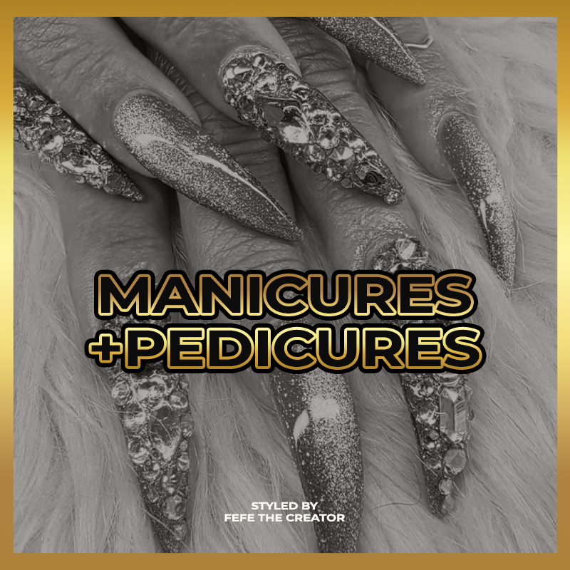 Manicures + Pedicures